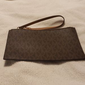 MK Monogram Wristlet